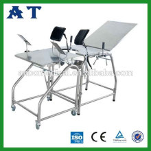 Hot sale hospital totally S.S. obstetric delivery table